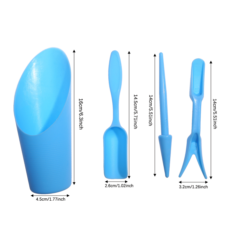 4pcs/set Plastic Durable Bucke - Gardening Tools Shovel review and price