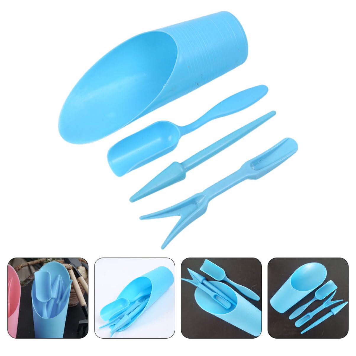 4pcs/set, Plastic Durable Buck - Gardening Tools Shovel review and price