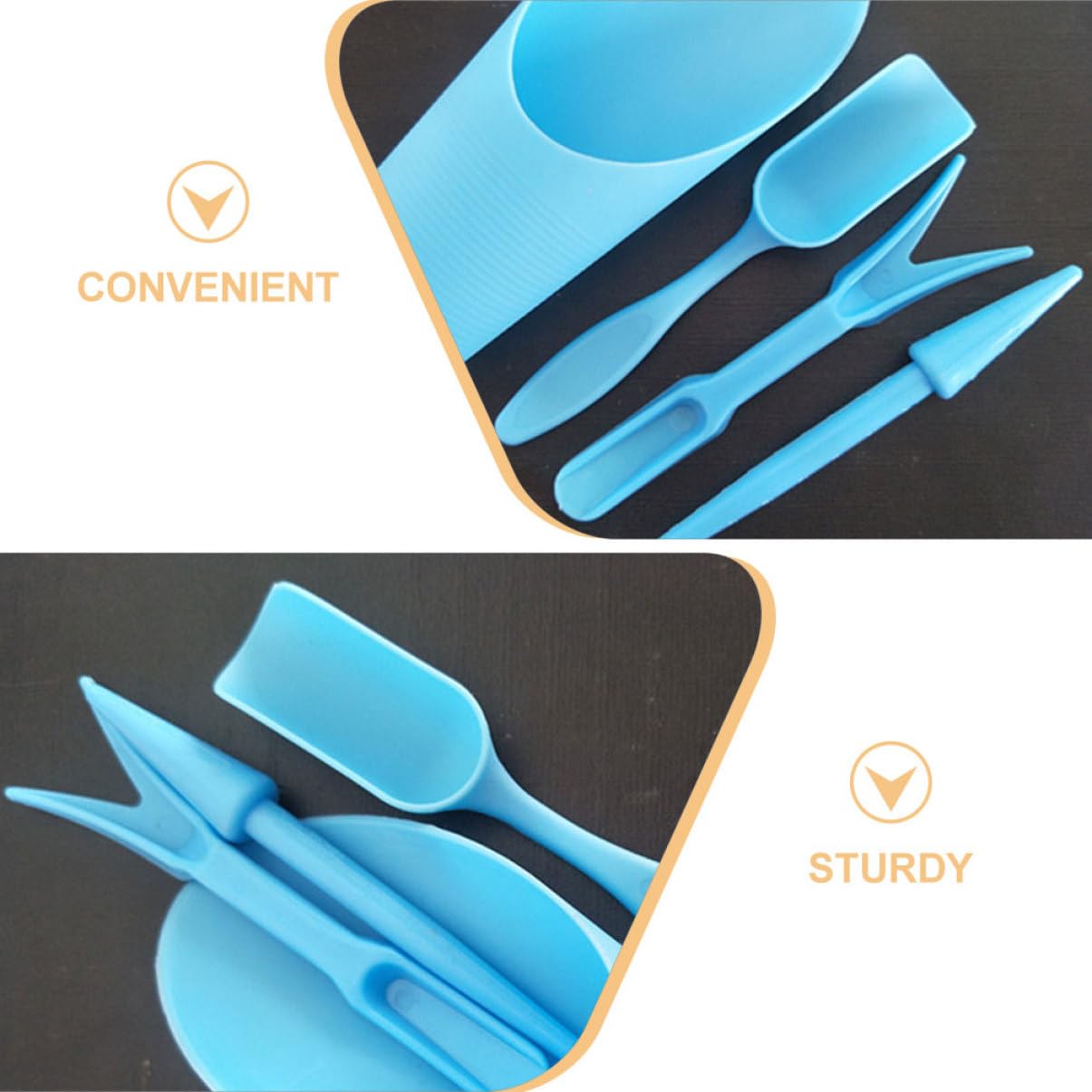 4pcs/set, Plastic Durable Buck - Gardening Tools Shovel review and price