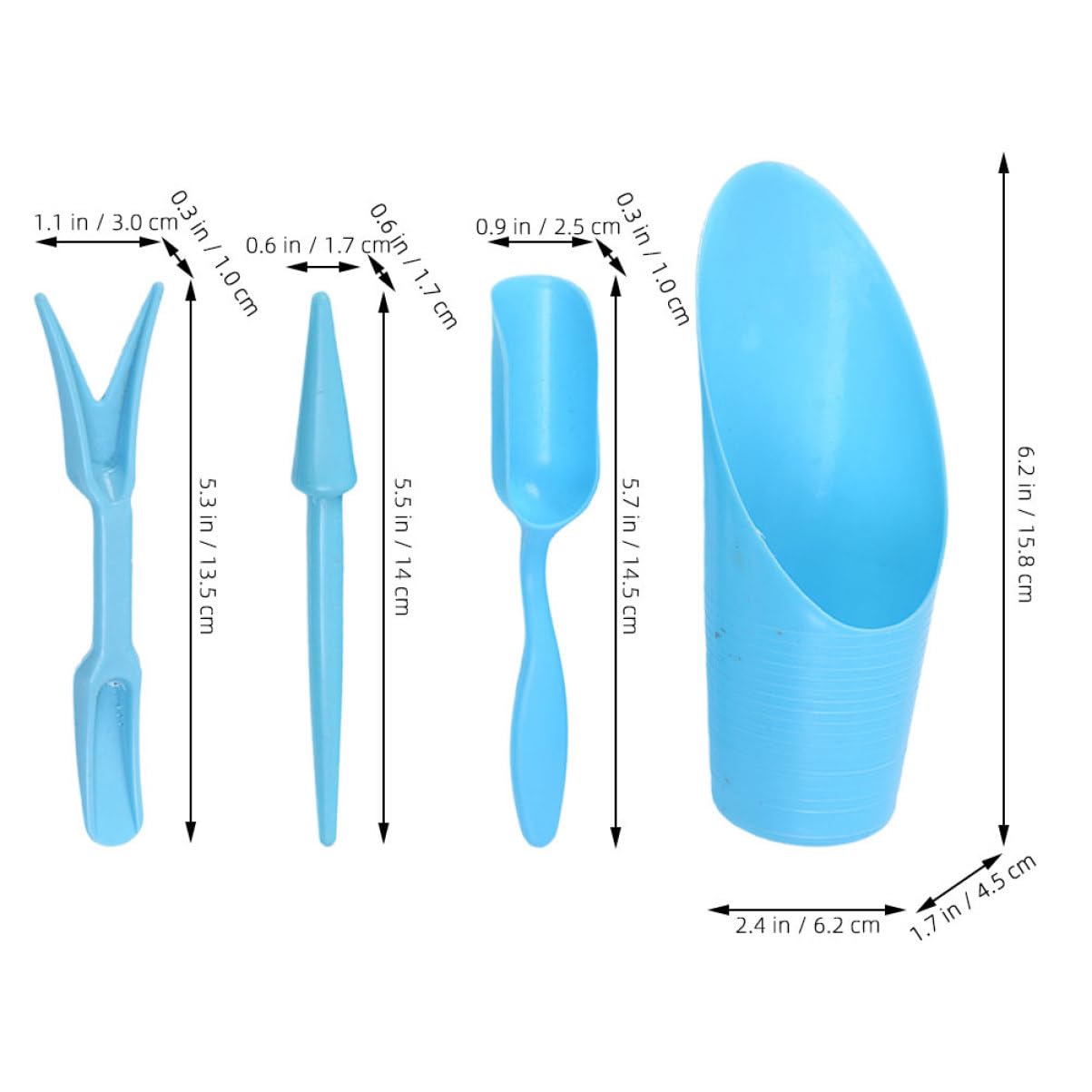 4pcs/set, Plastic Durable Buck - Gardening Tools Shovel review and price