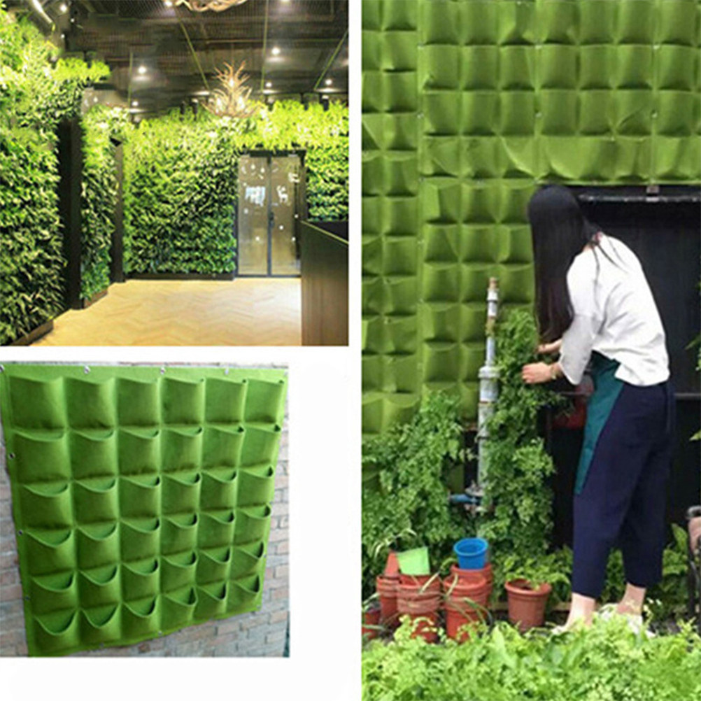 1Pcs Vertical Felt Hanging Pla - Grow Bags review and price