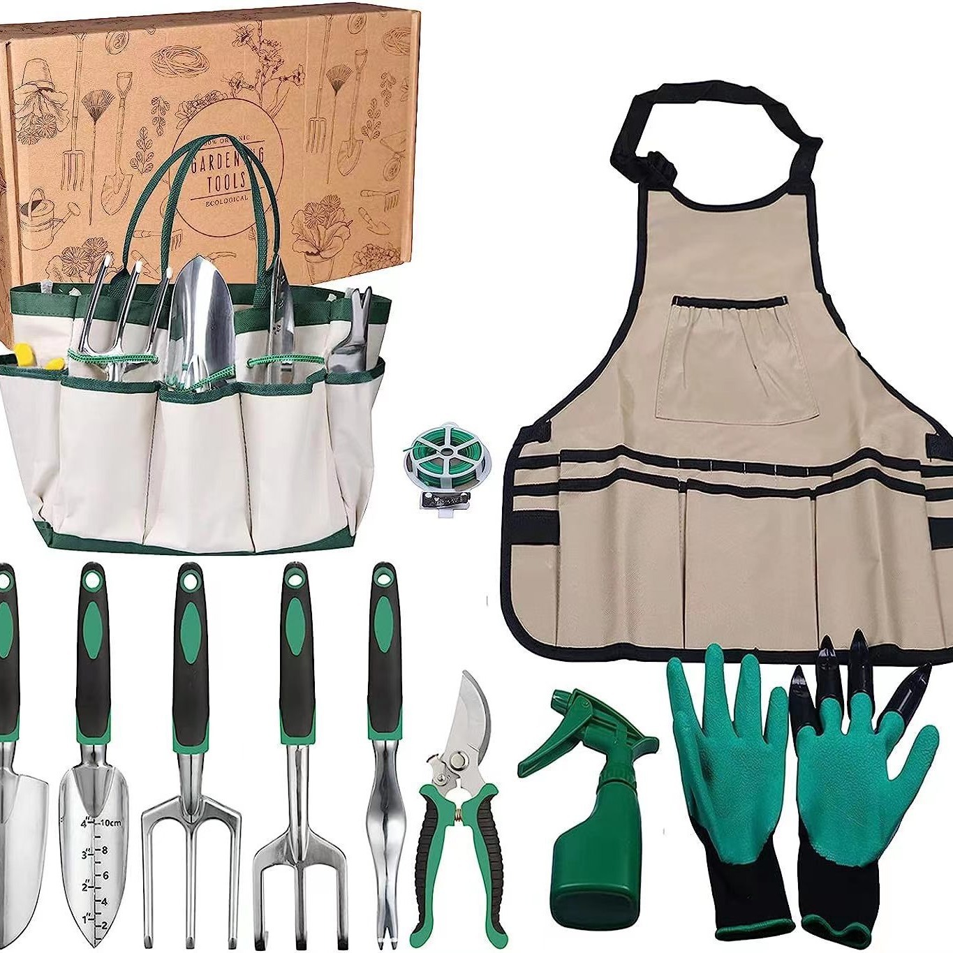 11 Pcs Garden Tool Set Aluminu - Gardening Tools Shovel review and price