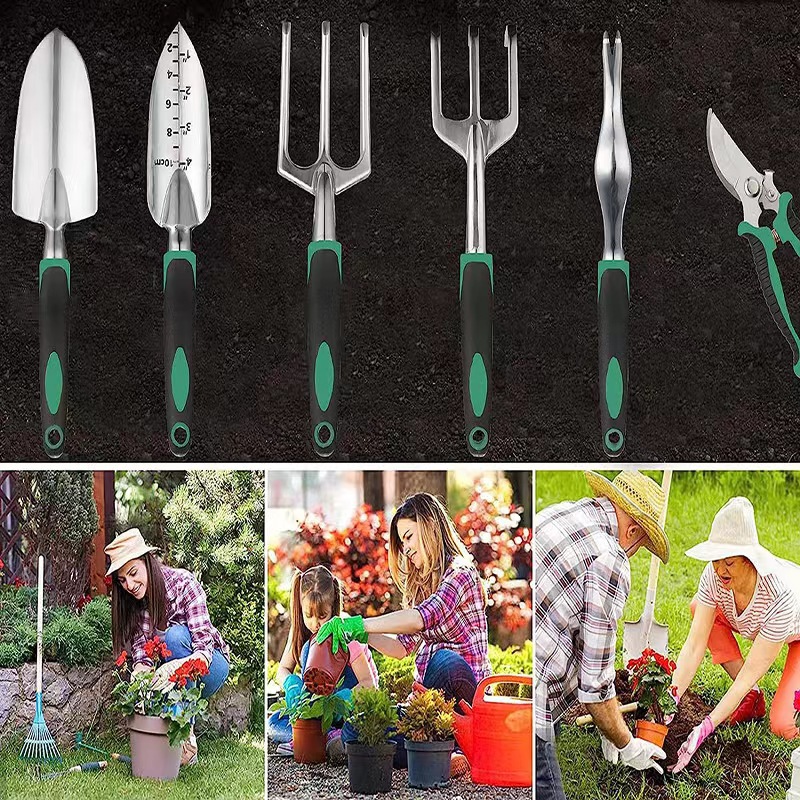 11 Pcs Garden Tool Set Aluminu - Gardening Tools Shovel review and price