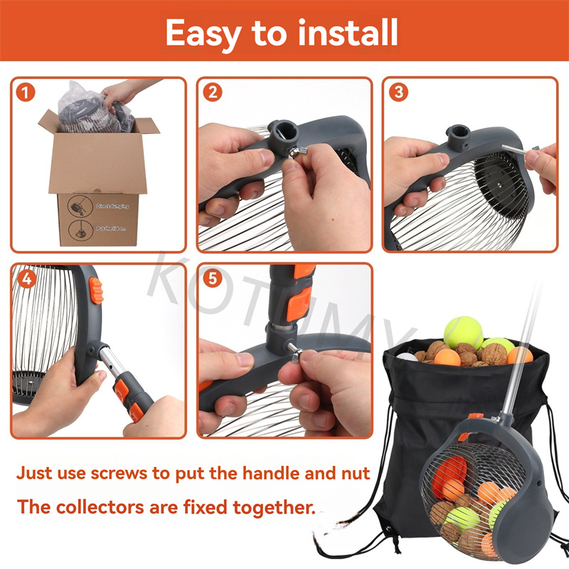 50.6 Inch Lightweight Nut Coll - Gardening Hand Tools Yard review and price