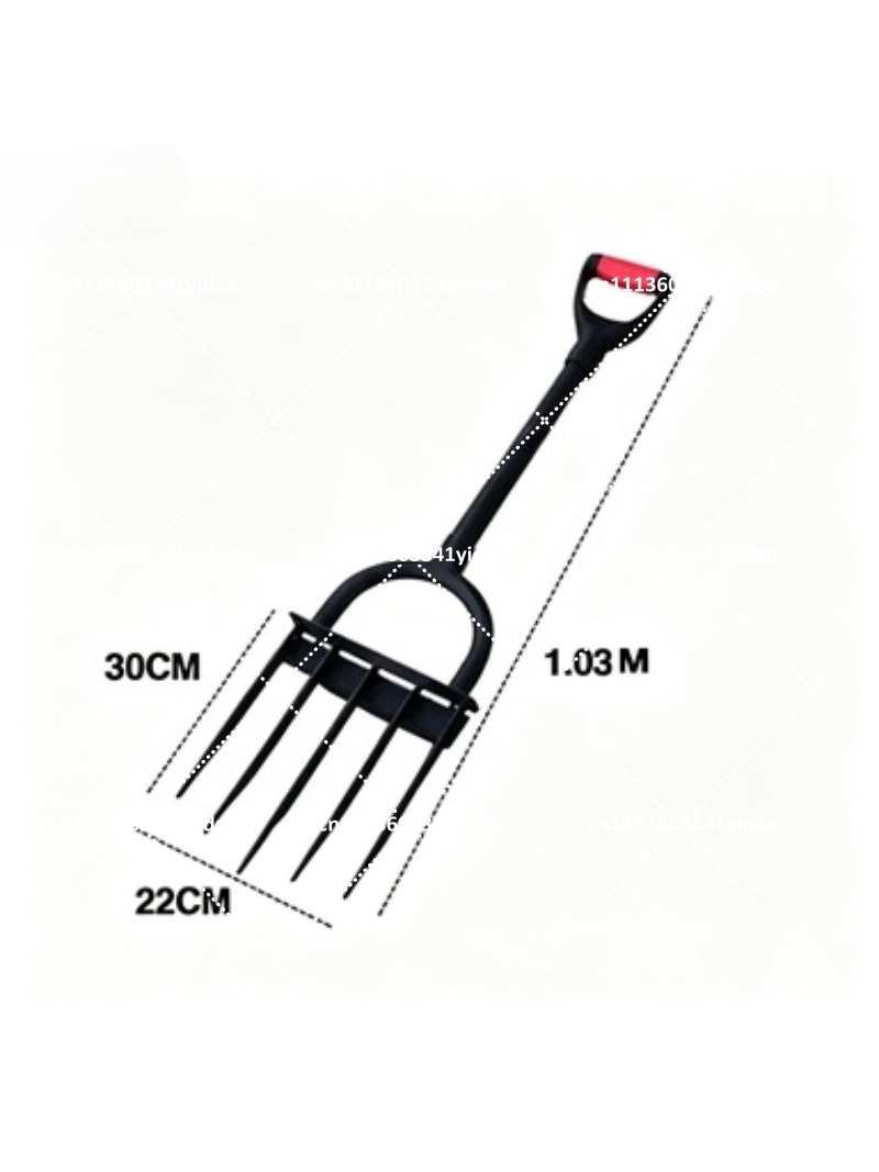 Steel Garden Fork Manual Soil  - Gardening Tools Shovel review and price